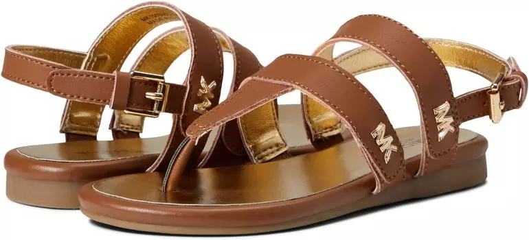 Сандалии на плоской подошве Sydney Merrie MICHAEL Michael Kors, цвет Cognac Leather