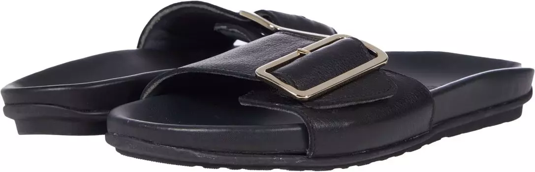 Сандалии на плоской подошве Tahiti Naot, цвет Soft Black Leather