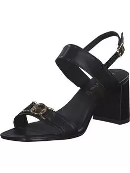 Сандалии на плоской подошве Tamaris, черный