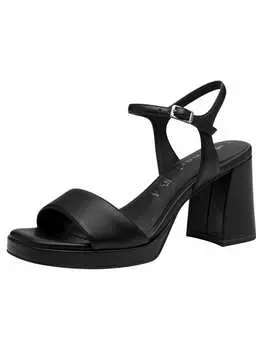 Сандалии на плоской подошве Tamaris, цвет black uni