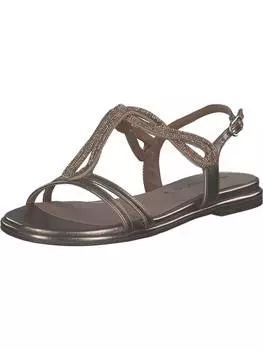 Сандалии на плоской подошве Tamaris, цвет bronce