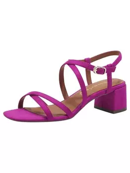 Сандалии на плоской подошве Tamaris, цвет dark pink