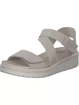 Сандалии на плоской подошве Tamaris, цвет ivory