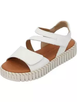 Сандалии на плоской подошве Tamaris, цвет white leather