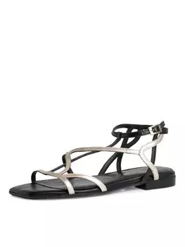 Сандалии на плоской подошве Tamaris Riemchensandaletten, черный