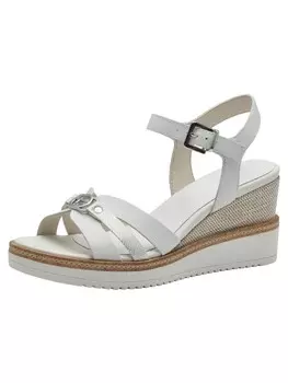 Сандалии на плоской подошве Tamaris Sandalette, белый