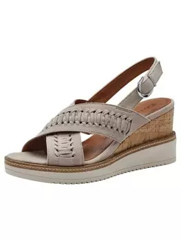 Сандалии на плоской подошве Tamaris Sandalette, цвет light grey
