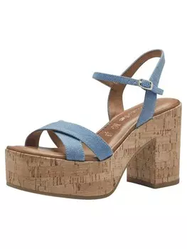 Сандалии на плоской подошве Tamaris Sandalette, цвет denim