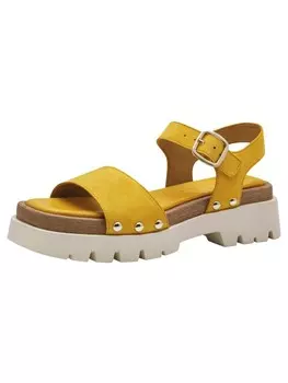 Сандалии на плоской подошве Tamaris Sandalette, цвет mango