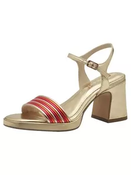 Сандалии на плоской подошве Tamaris Sandalette, цвет gold comb