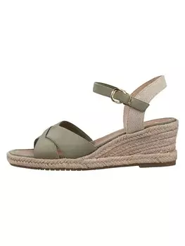 Сандалии на плоской подошве Tamaris Sandalette, цвет pistacchio