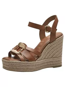 Сандалии на плоской подошве Tamaris Sandalette, коричневый