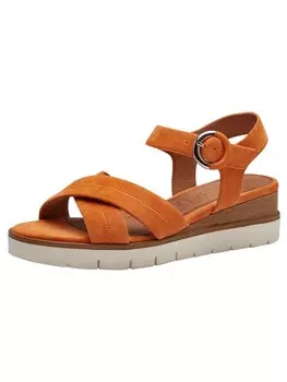 Сандалии на плоской подошве Tamaris Sandalette, оранжевый
