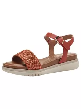 Сандалии на плоской подошве Tamaris Sandalette, оранжевый