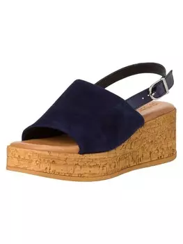 Сандалии на плоской подошве Tamaris Sandalette, темно-синий