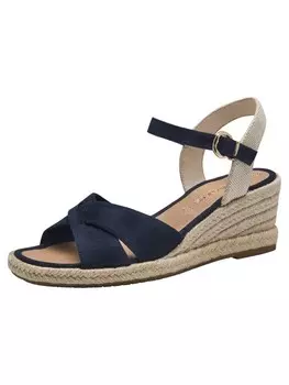 Сандалии на плоской подошве Tamaris Sandalette, темно-синий