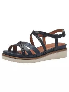 Сандалии на плоской подошве Tamaris Sandalette, темно-синий