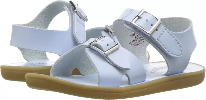 Сандалии на плоской подошве Tide FootMates, светло-синий