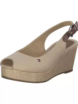 Сандалии на плоской подошве Tommy Hilfiger, цвет harvest wheat