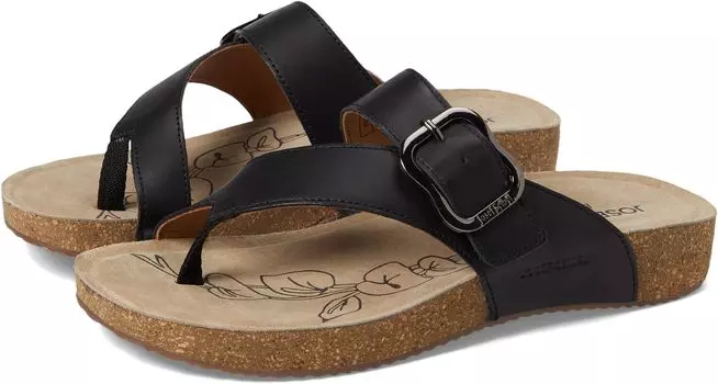 Сандалии на плоской подошве Tonga 77 Josef Seibel, цвет Black Equipe