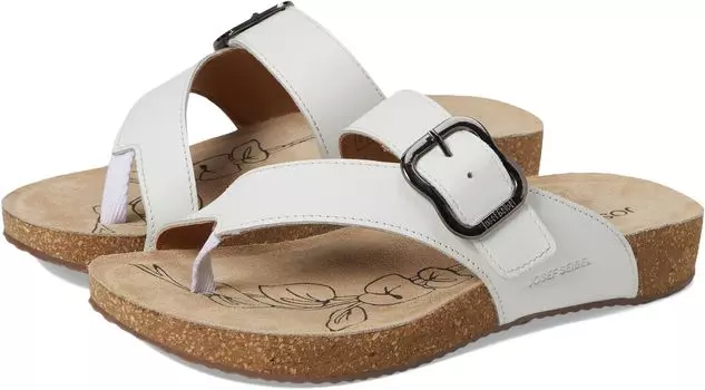 Сандалии на плоской подошве Tonga 77 Josef Seibel, цвет White Roma