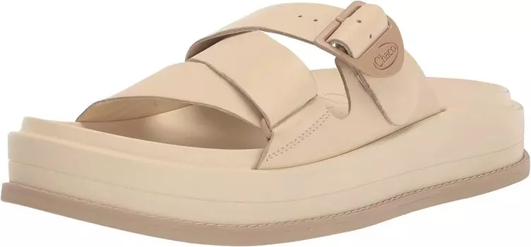 Сандалии на плоской подошве Townes Slide Midform Chaco, цвет Angora