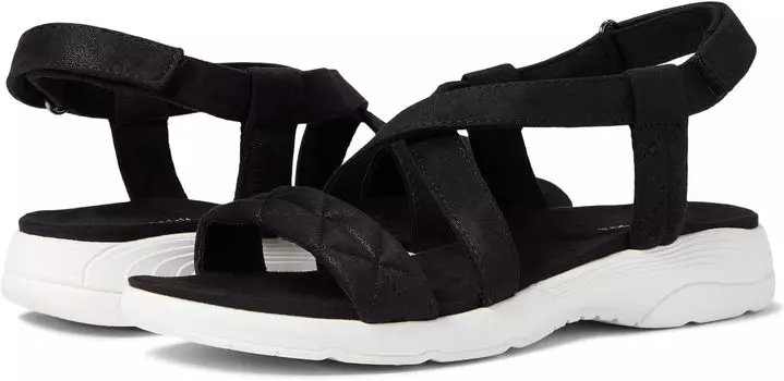 Сандалии на плоской подошве Treasur 2 Easy Spirit, черный