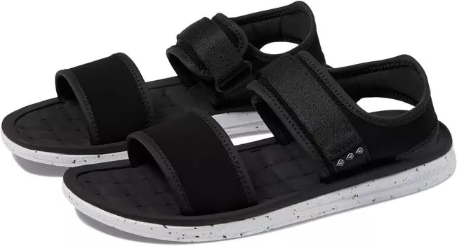 Сандалии на плоской подошве V.Co Draft Sport Volcom, цвет Black/White