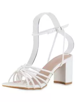 Сандалии на плоской подошве VAN HILL, белый