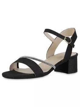 Сандалии на плоской подошве VAN HILL, черный