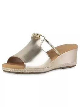 Сандалии на плоской подошве VAN HILL Keilsandaletten Elizabeth, золотой