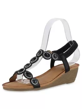 Сандалии на плоской подошве VAN HILL Keilsandaletten Penelope, черный