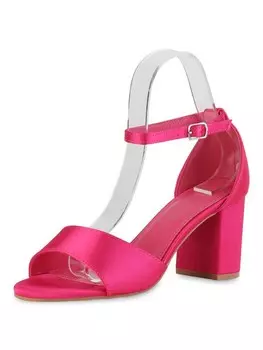 Сандалии на плоской подошве VAN HILL Klassische Sandaletten Emily, фуксия