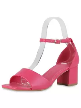 Сандалии на плоской подошве VAN HILL Klassische Sandaletten Aria, фуксия