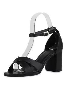 Сандалии на плоской подошве VAN HILL Klassische Sandaletten Elizabeth, черный