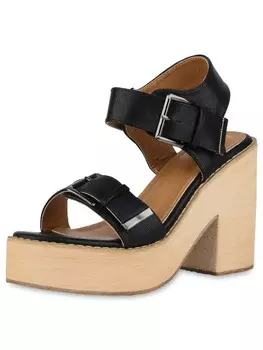 Сандалии на плоской подошве VAN HILL Plateau Sandaletten Ella, черный