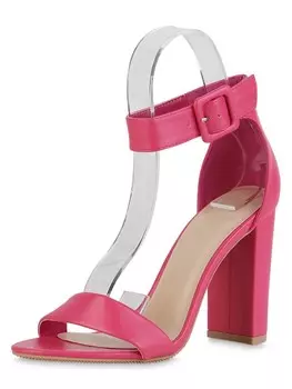 Сандалии на плоской подошве VAN HILL Riemchensandaletten Scarlett, фуксия