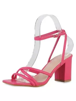 Сандалии на плоской подошве VAN HILL Riemchensandaletten Sophia, фуксия