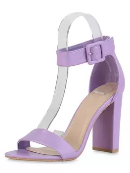Сандалии на плоской подошве VAN HILL Riemchensandaletten Scarlett, цвет helllila