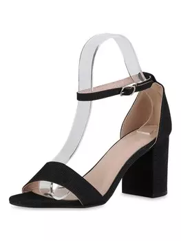 Сандалии на плоской подошве VAN HILL Riemchensandaletten Seraphina, черный