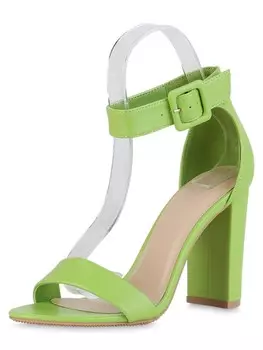 Сандалии на плоской подошве VAN HILL Riemchensandaletten Scarlett, светло-зеленый