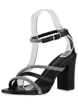 Сандалии на плоской подошве VAN HILL Riemchensandaletten Serenity, черный