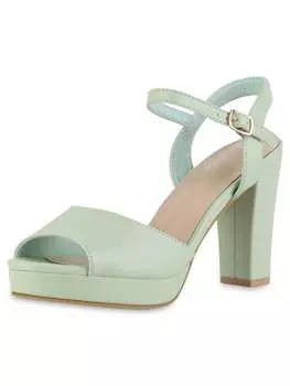 Сандалии на плоской подошве VAN HILL, светло-зеленый