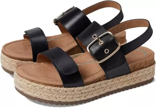 Сандалии на плоской подошве Vania Aetrex, черный