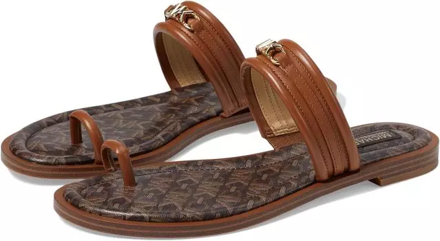 Сандалии на плоской подошве Veronica Flat Sandal MICHAEL Michael Kors, коричневый
