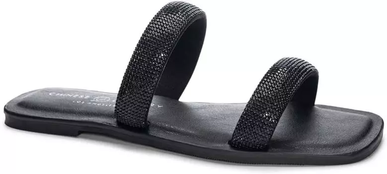 Сандалии на плоской подошве Zailey Chinese Laundry, цвет Black Puff Stone