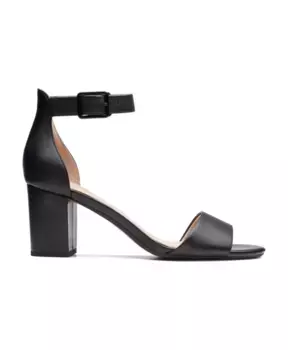 Сандалии на плоской подошве женские Clarks, черный