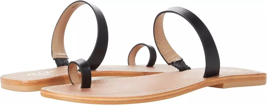 Сандалии на плоской подошве Zola 42 GOLD, цвет Black Paolo Leather