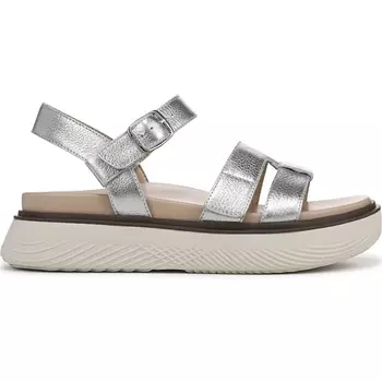 Сандалии на ремешках Solana Vionic, silver leather