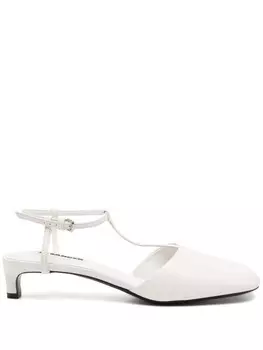 Сандалии на резиновой подошве Jil Sander, белый